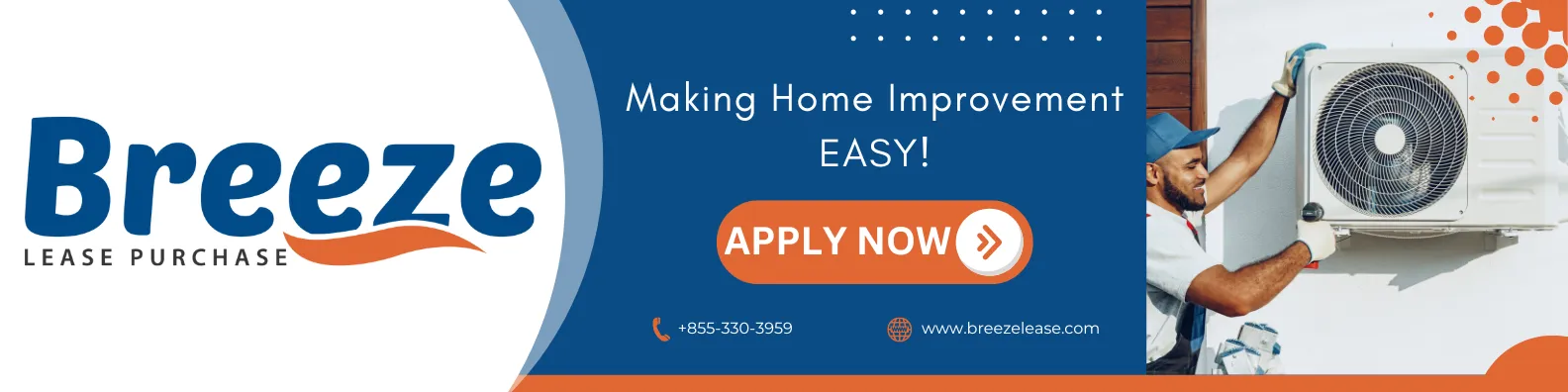Breeze Lease Purchase — making home improvement easy. Apply now.